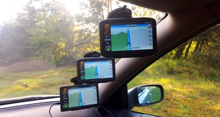 Multitest nawigacji GPS Navitel