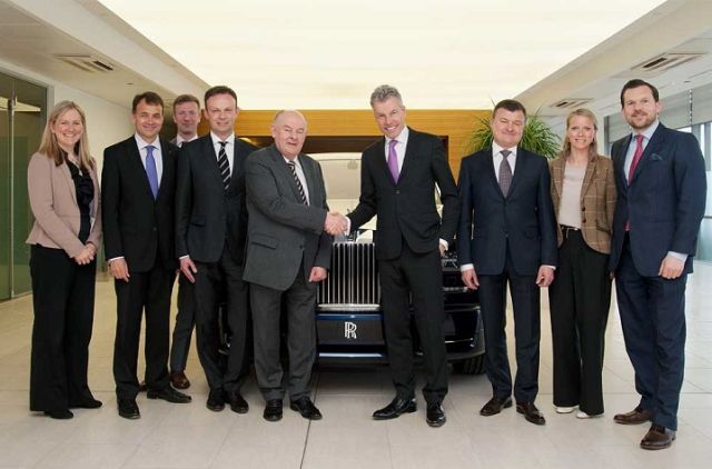 Rolls-Royce w Warszawie